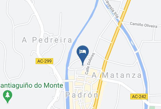 Auna - Albergue Corredoiras Padron Maps