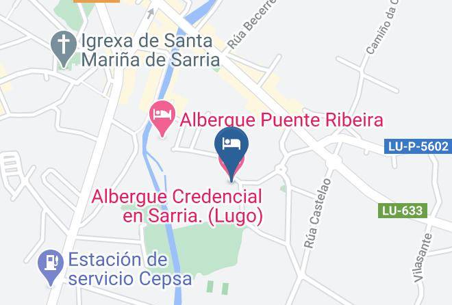 Lugo - Albergue Credencial En Sarria Maps