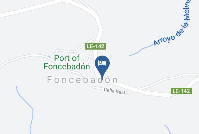 Leon - Albergue Cruz De Fierro Maps