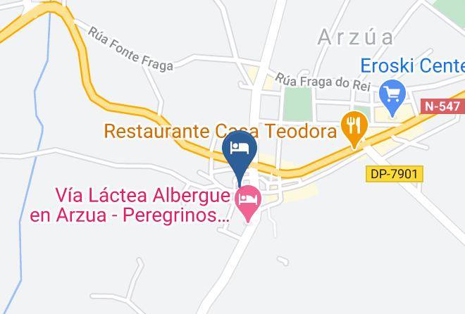 Auna - Albergue Da Fonte Maps
