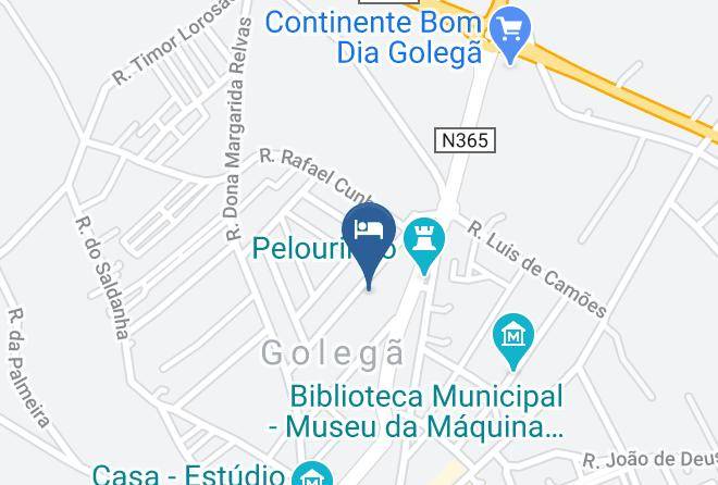Golega - Albergue Das Ademas Maps