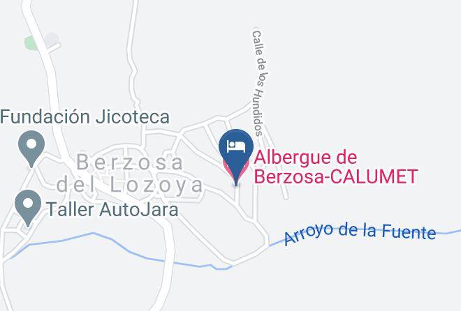 Madrid - Albergue De Berzosa Calumet Maps