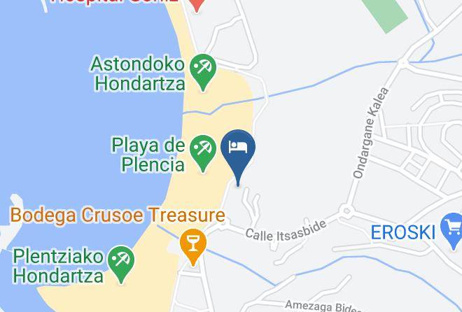 Bizkaia - Albergue De Gorliz Gorlizko Aterpetxea Maps