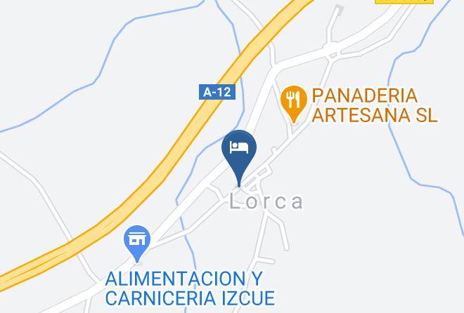 Navarra - Albergue De Lorca La Bodega Del Camino Maps