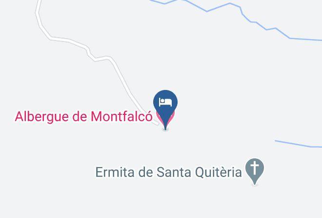 Huesca - Albergue De Montfalco Maps