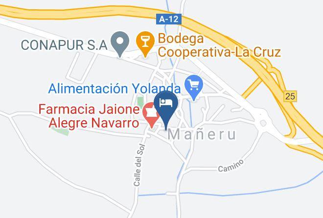 Navarra - Albergue De Peregrinos Bar El Cantero Maps