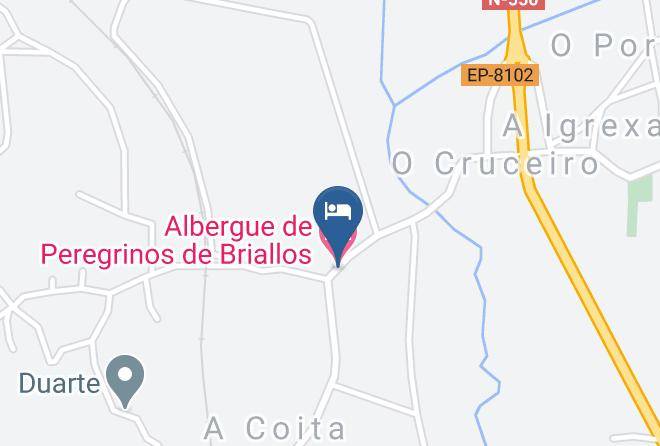 Pontevedra - Albergue De Peregrinos De Briallos Maps
