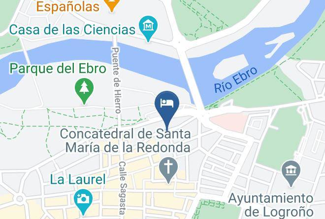 La Rioja - Albergue De Peregrinos De Logrono Maps
