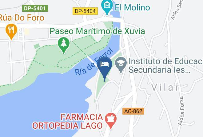 Auna - Albergue De Peregrinos De Neda Maps