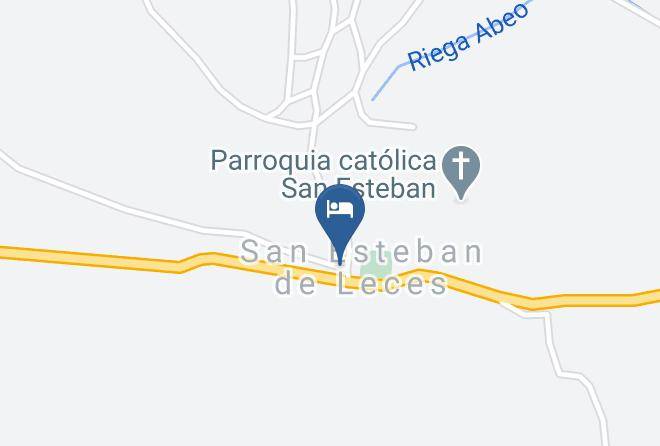 Asturias - Albergue De Peregrinos De San Esteban Maps