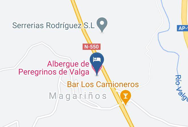 Pontevedra - Albergue De Peregrinos De Valga Maps