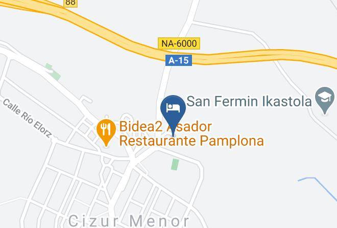 Navarra - Albergue De Peregrinos Orden De Malta Espana Maps