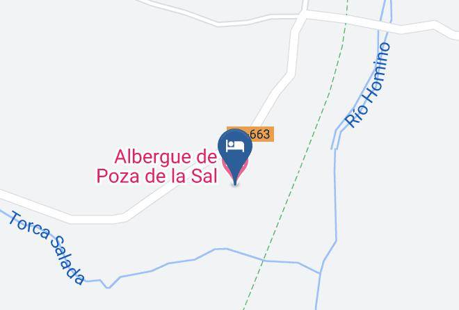 Burgos - Albergue De Poza De La Sal Maps