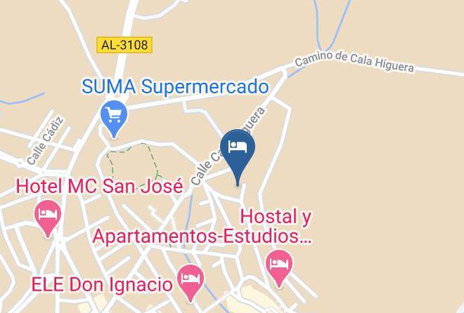 Almeria - Albergue De San Jose Maps