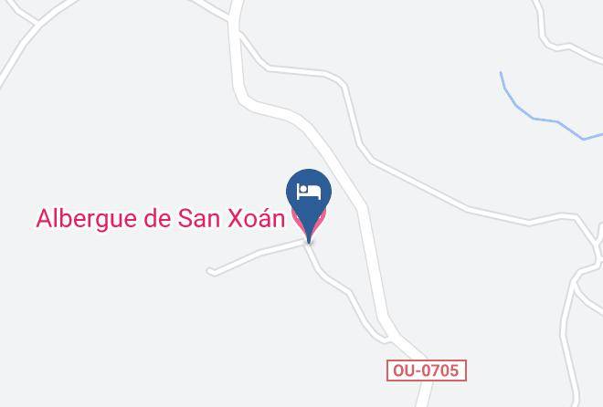 Ourense - Albergue De San Xoan Maps