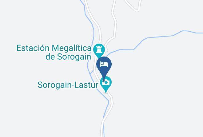 Navarra - Albergue De Sorogain Maps