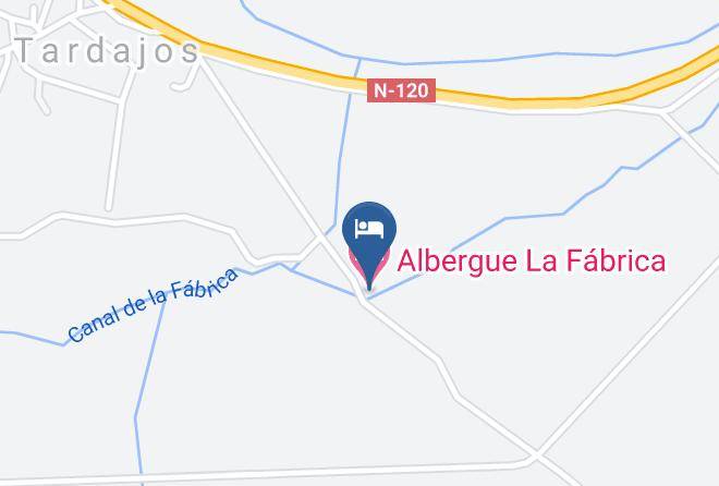 Burgos - Albergue La Fabrica Maps