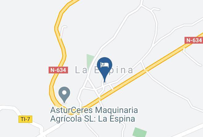 Asturias - Albergue Del Peregrino El Texu Maps