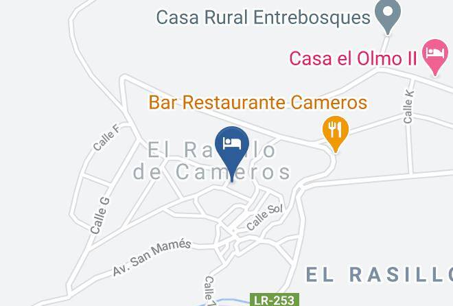 La Rioja - Albergue Del Rasillo Maps