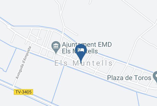 Tarragona - Albergue Delta Maps
