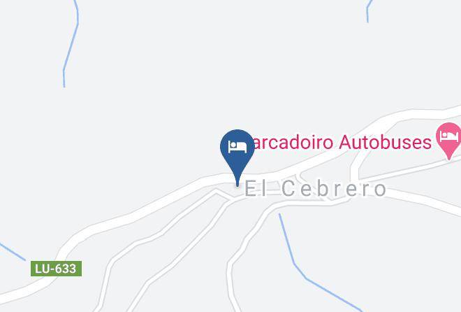Lugo - Albergue Do Cebreiro Maps