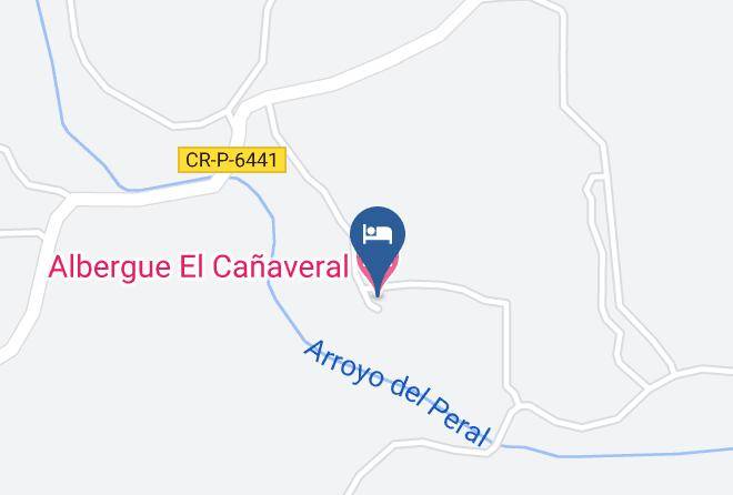 Albergue El Canaveral Map