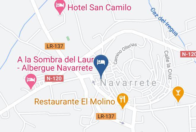 La Rioja - Albergue El Cantaro Maps