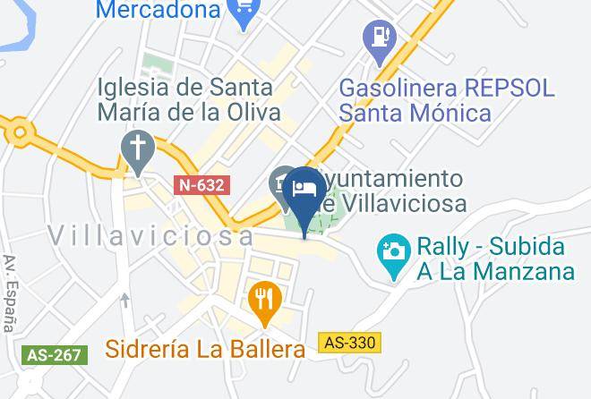 Albergue El Congreso Map