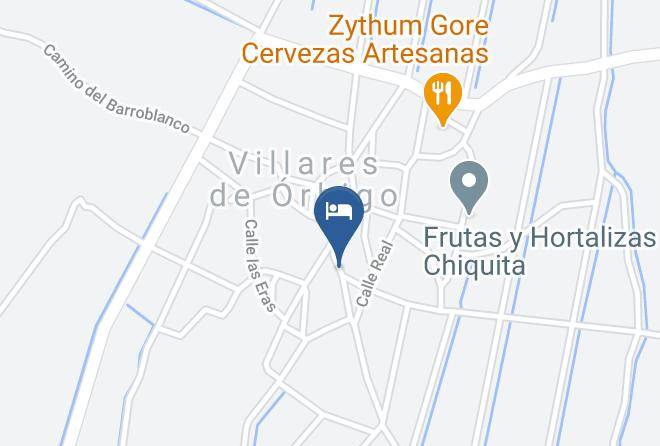 Albergue El Encanto Map