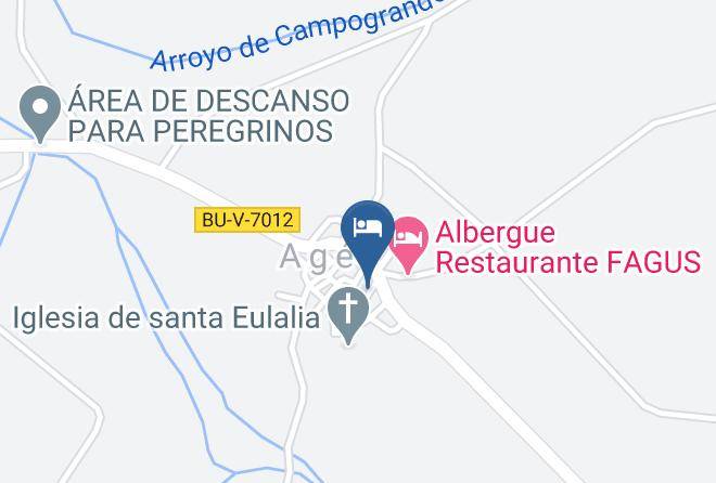 Albergue El Pajar De Ages Map