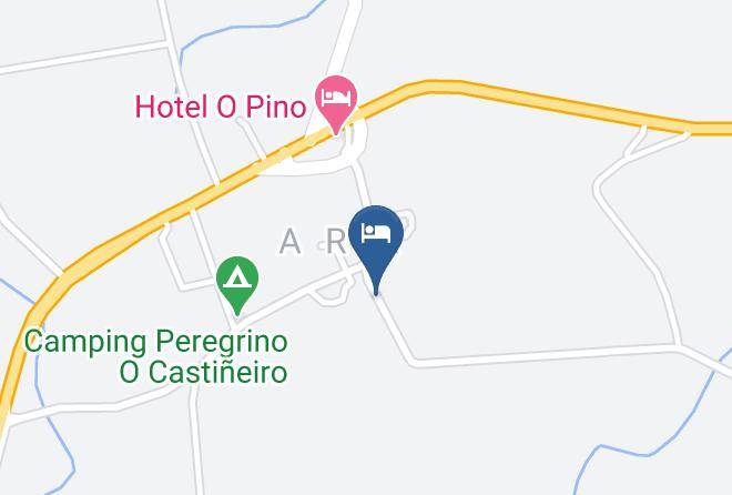 Auna - Albergue Espiritu Xacobeo Maps
