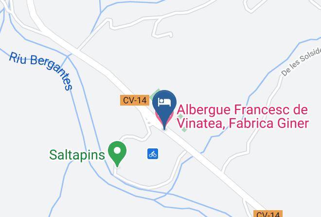 Castellon - Albergue Francesc De Vinatea Fabrica Giner Maps