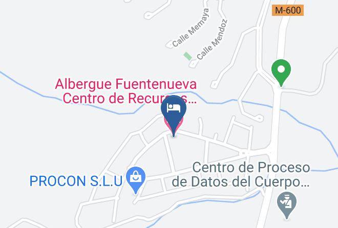 Madrid - Albergue Fuentenueva Centro De Recursos Naturales Maps
