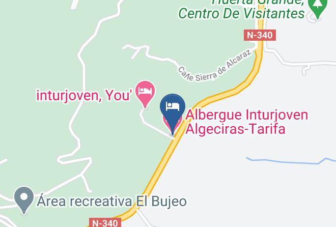 Cadiz - Albergue Inturjoven Algeciras Tarifa Maps