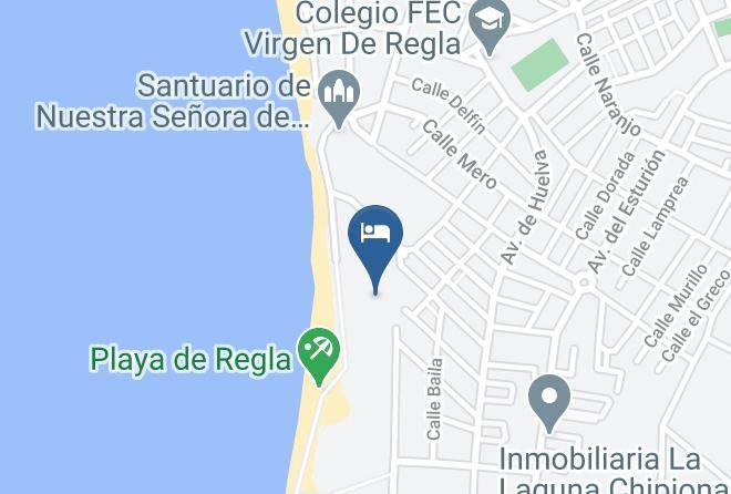 Cadiz - Albergue Inturjoven Chipiona Maps