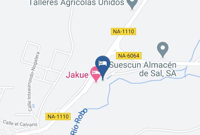 Navarra - Albergue Jakue Maps