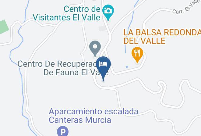 Albergue Juvenil El Valle Map