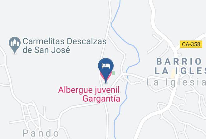 Ruiloba - Albergue Juvenil Gargantia Maps
