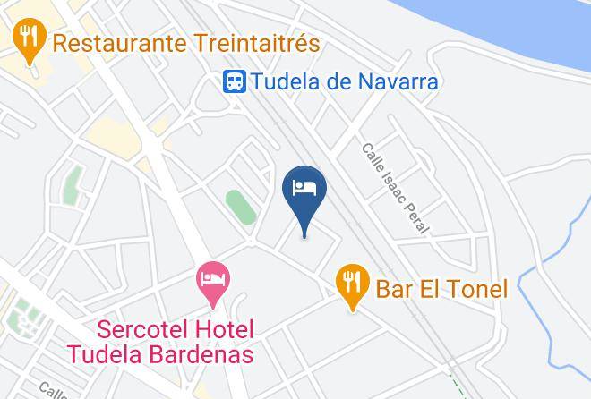 Navarra - Albergue Juvenil Municipal De Tudela Maps