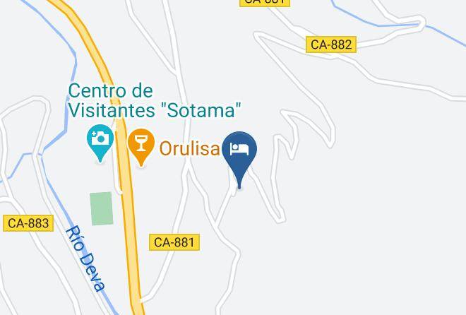 Albergue Juvenil Picos De Europa Map