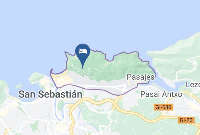 Gipuzkoa - Albergue Juvenil Ulia Maps