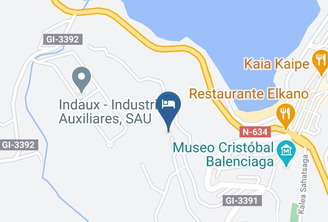 Gipuzkoa - Albergue Kanpaia Aterpetxea Maps