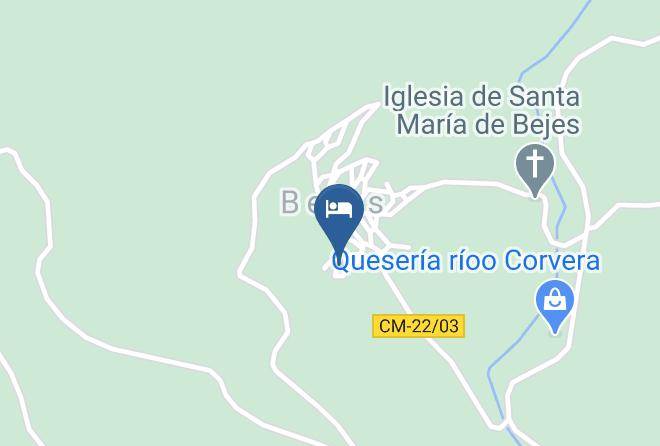 Tama - Albergue La Aldea Maps