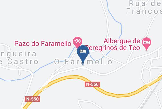 Auna - Albergue La Calabaza Del Peregrino Maps