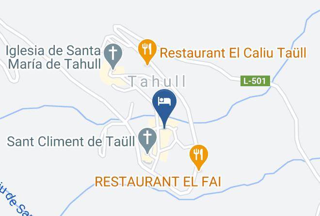 Lleida - Albergue La Coma Maps