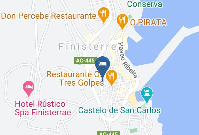 Coruna - Albergue La Espiral Maps