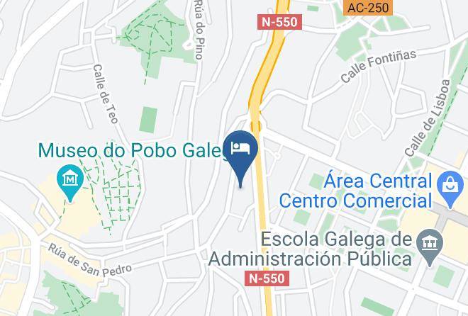 Auna - Albergue La Estrella De Santiago Maps