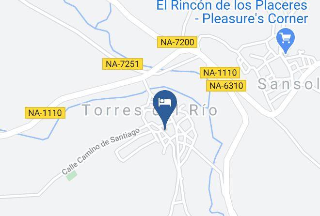 Navarra - Albergue La Pata De Oca Maps
