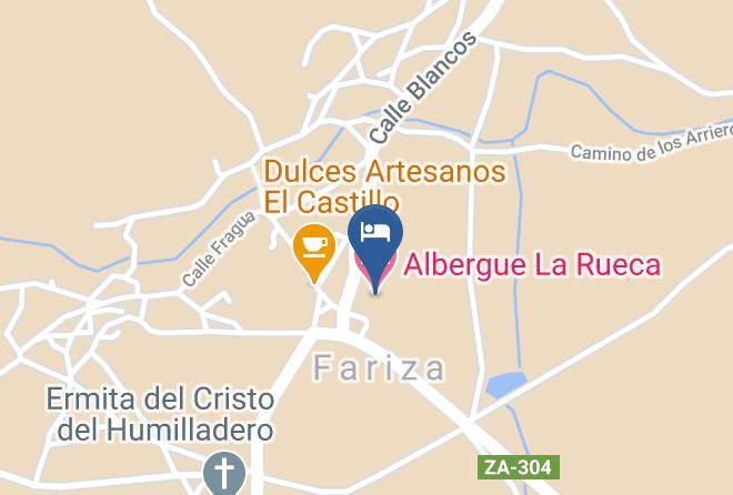 Zamora - Albergue La Rueca Maps