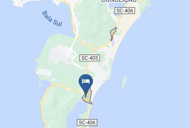 Florianopolis - Albergue Lagoa Do Peri Maps